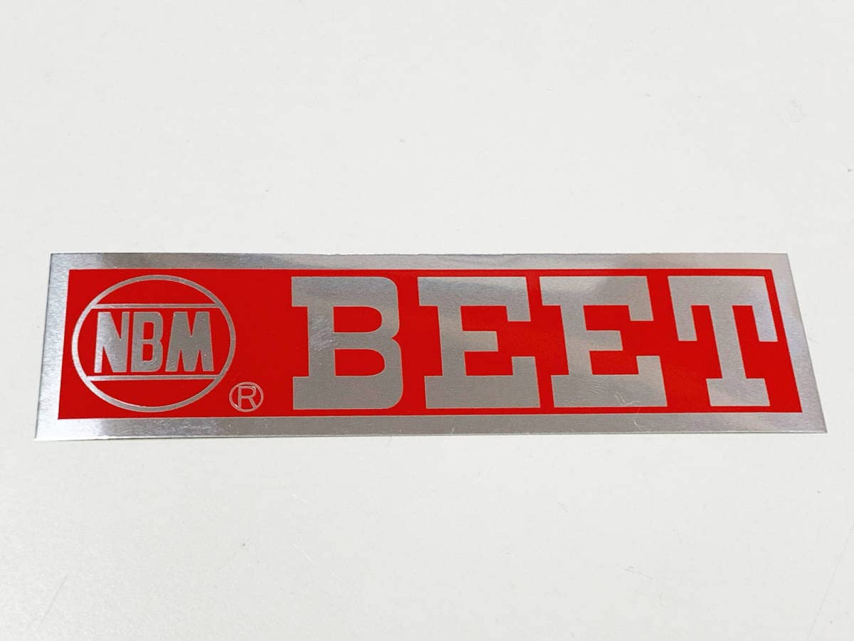 【値下げ】MEET THE BEAT！ステッカー(1999〜2003丸型、2001) ウェビックガレージセール | 送料無料 BT-35 丸 BEET ステッカーセット